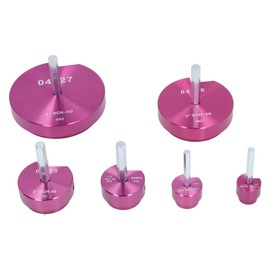 Pipe Reamer Kit, 6 Pieces Plastic Pipe Fitting Saver PVC Pipe Reamer Plumbing Tool Set with 3/8 Inch Hex Shaft, Fit Standard 1/2 Inch Drill