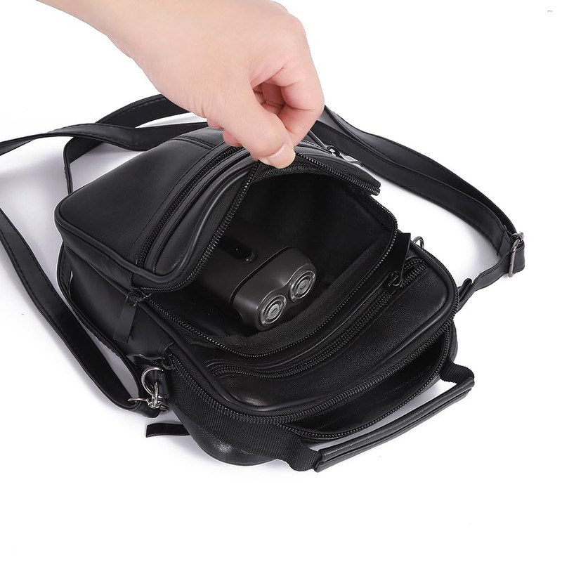 SOTALA Genuine Leather Flight Companion Shoulder Bag Work Bag Messenger