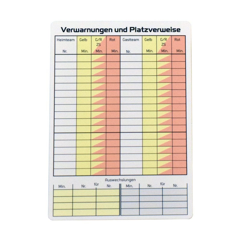 Cawila Football Game Note Cards Set of 50 Referee Note