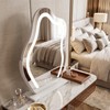 Cloud Makeup Mirror with Lights, 17" LED Vanity Mirror, 3