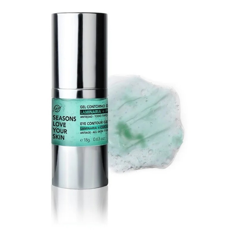 Gel Contorno De Ojos Pepino Laminaria 18gr Para Todo Tipo