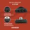 CONTEC Brake Shoe R-Stop, R-Brakes Medium Compound, Medium Hard Rubber
