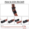 YOORAN Men's Belt Ratchet Leather Belt Automatic for Suit Business
