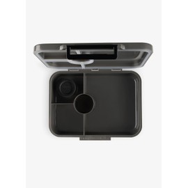 Citron Kids Lunch Box with Compartments 700ml with Saucer – Premium Strong & Safe Materials BPA & Melamine-Free – Leak-Proof Snack Box with Compartments, Bento Lunchbox for Kids