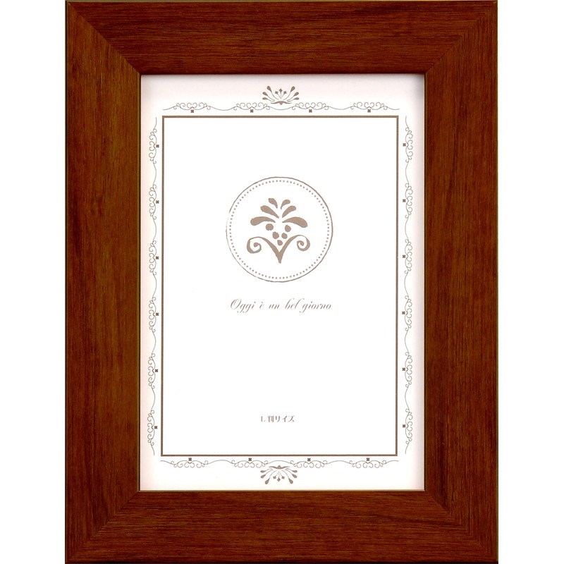 VANJOH KP-L-BR Photo Frame, L Size, Vertical, Horizontal, Wall Mounted,