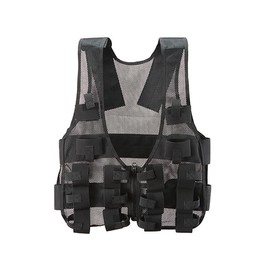 GoldenBall The HEAT Tactical Suit Airsoft Magazine Carrier Vest - (Black)