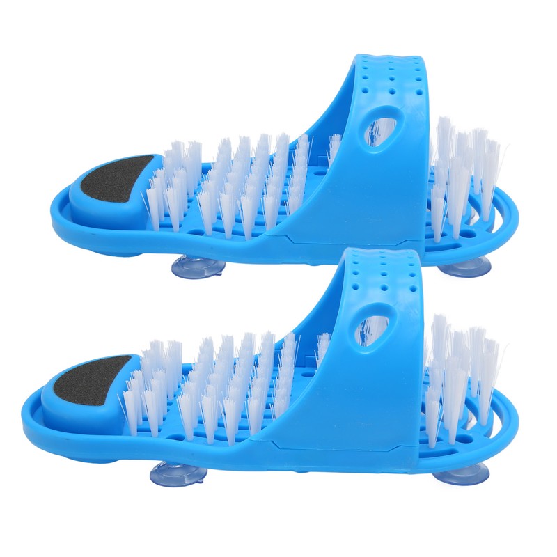 2pcs Foot Washing Brush Shoes Massage Scrubber Cleaning Exfoliating Feet