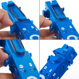O-Ring Gauge, Telescoping Plastic Slide Style National Type for Measuring O Rings Inner Diameter, OD, Thickness
