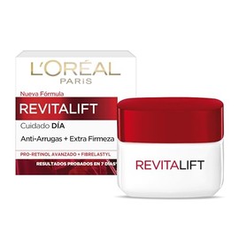 Oréal Paris Revitalift Crema Día Antiarrugas Firmeza Hidratante Diaria Enriquecida Pro Retinol Elasti Flex Corrige Arrugas Mejora Elasticidad
