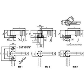 HALDER 24101.0231 Twist Latch, Silver, d1=17 mm