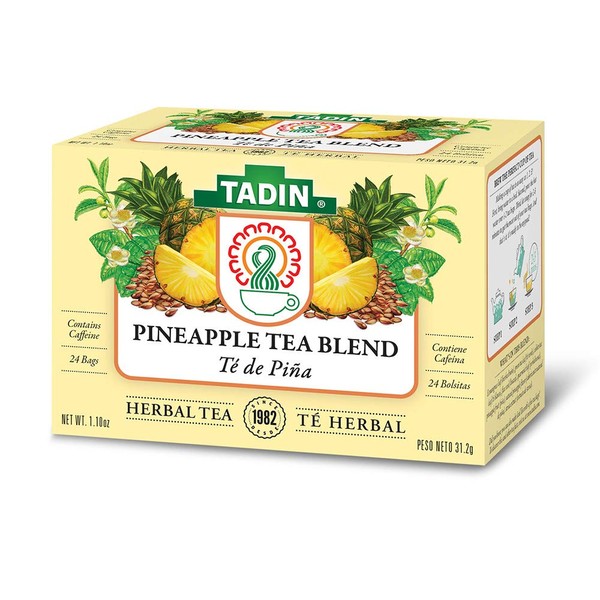 Tadin Herb and Tea Pineapple Diet Detox, 24 Count