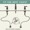 Faucet Supply Lines, 24 inch Faucet Hose Connector, Bathroom Kitchen