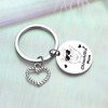 ZQEOU Chinchilla Lover Keychain Chinchilla Gift Chinchilla Mom Keychain Chinchilla