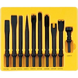Grey Pneumatic (CS110) 10-Piece General Service Chisel Socket Set