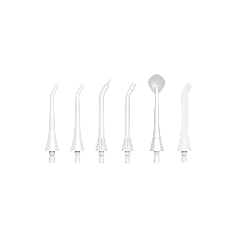 6 Nozzles for Sawgmore TH2D4 Oral Irrigator White