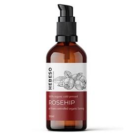 Rosehip Oil 100ml 100% Pure & Organic Coldpressed| Rejuvenate Your Skin TODAY| Anti-Aging, Moisturizing, Vitamin A/B/C/E Rich Oil| Treat Wrinkles, Fine Lines, Dry Skin| The 100% ORGANIC Facial Skin Care You Deserve