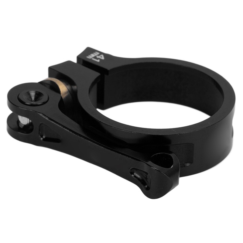 41mm Bike Seat Post Clamp CNC Aluminium Alloy Bicycle Quick