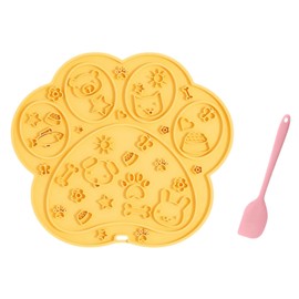 Bitcoraje Lick Mat Dog Lick Mat for Dogs and Cats with Suction Cups, Dog Toy, BPA-Free, Feeding Mat for Butter, Yogurt, for Pet Anxiety Relief and Slow Feeding