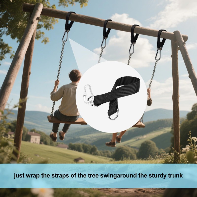 Tree Swing Straps, 2 Pcs Baby Swing Straps, Swing Chair