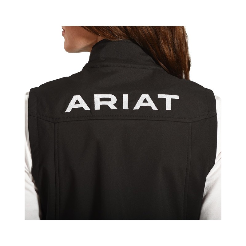 Ariat Female New Team Softshell Vest Black X-Large