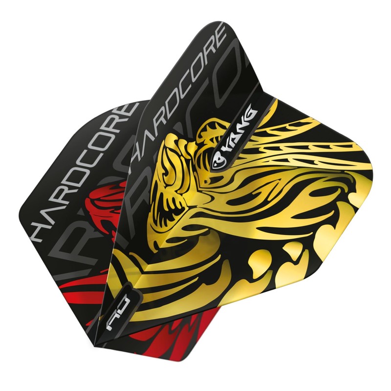 RED DRAGON Yin Yang Double Sided Jonny Clayton Gold and