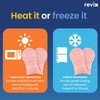 REVIX Microwavable Heating Mittens for Hands and Fingers, Heated Mittens