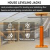 House Jacks for Leveling, 11"-17" Adjustable House Jack Post Basement