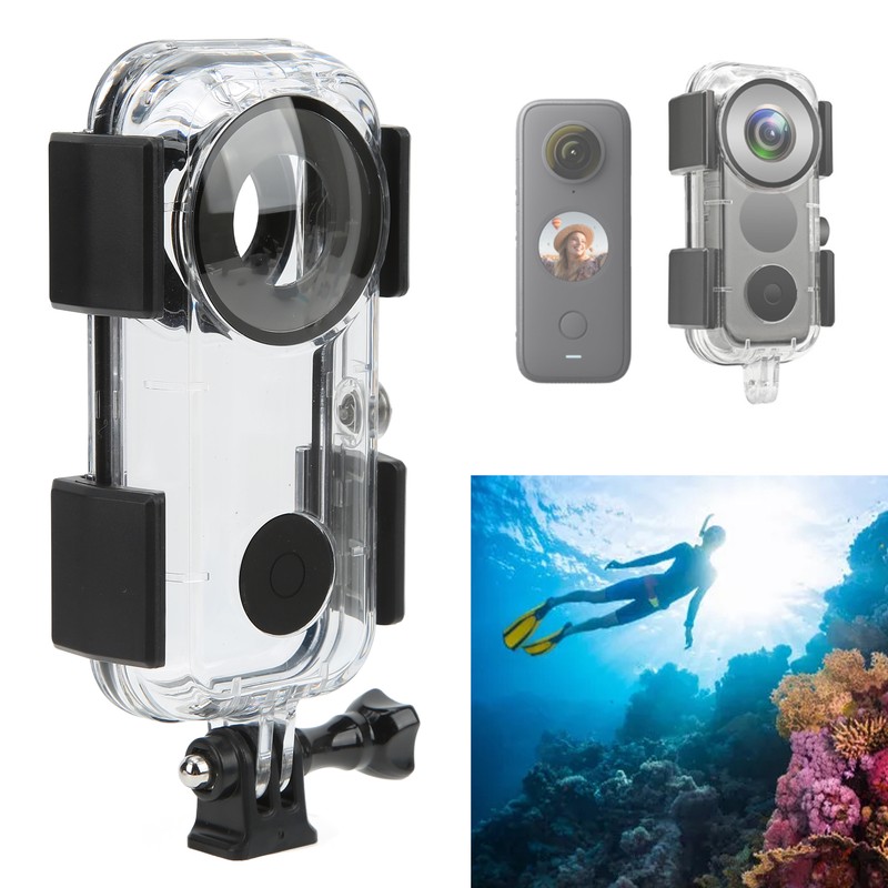 40m/131ft Waterproof Housing Case for Insta360 ONE X2 Camera Protective