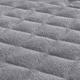 Changing Pad Liner Bassinet Liner Waterproof, Non-Slip Back Design Soft Terry Thick Quilted 3 Count (13"X26", Grey), Washable and Reusable Changing Mats, Bassinet Mattress Pad Liner