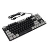 87 Key Mechanical Keyboard RGB Backlight Blue Switch Quick Response