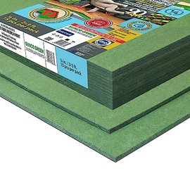 Wood Fiber Flooring Underlayment, 6mm (1/4 Inch) Thickness - 90 Sq Ft, Natural Soundproofing Insulation, for Laminate, Vinyl, LVT, LVP, or Hardwood