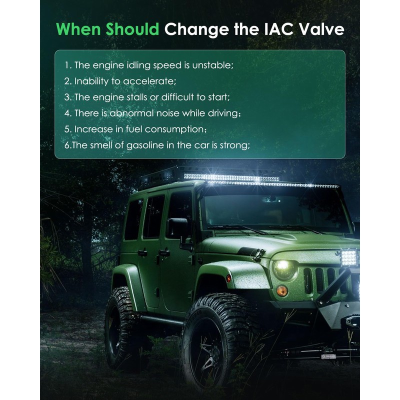 Idle Air Control Valve Fuel Injection System, SCITOO idle control