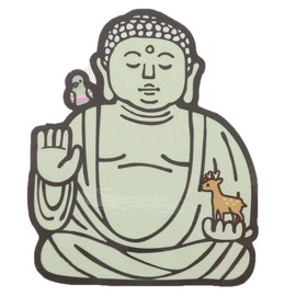 Amazing [Die Cut Sticker] Mini Decal Sticker / Big Buddha
