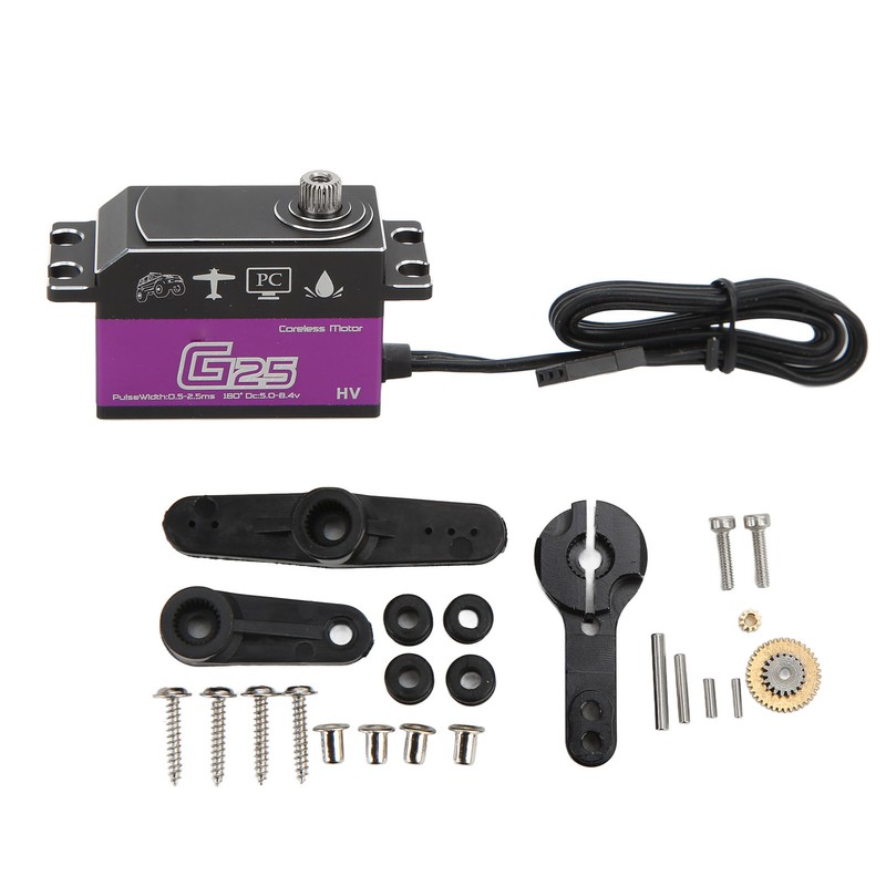 Metal Gear Servo Fully Waterproof Servo System High Speed Response