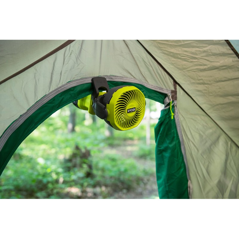 RYOBI RCF18-0 18V ONE+ Cordless 10cm Clamp Fan (Bare Tool)