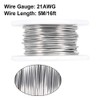 sourcing map 0.7 mm 21AWG Heating Resistance Cable Nichrome Wires