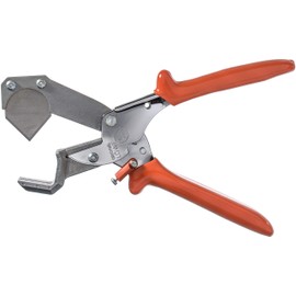 Original LÖWE Professional hose shears 5.504 with triangular blade for applications in industry and trade, sharp and handy scissors for precise cut on pipes, hoses, fuel lines.