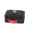CS PRIORITY Camera Quick Release Plate, 1/4" Screw, Anti-Shake V