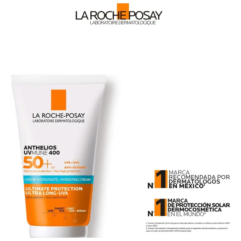 Crema Solar La Roche - Posay Anthelios Uvmune 400 Invisible