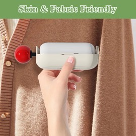 Reusable Lint Roller Ball for Clothes - Washable Gel Lint Roller for Pet Hair, Portable Mini Travel Size Lint Roller, Sticky Cleaner for Plush Hair, Dust, Fuzz Fur, Clothes