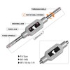 Auniwaig Micro Taps Bit 10pcs Small Hand Screw Thread Taps