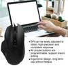 Magic Refiner Wired Gaming Mouse Black 8‑Button USB2.0 Port Ergonomic