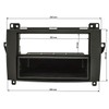Radio Face Plate Set for Mercedes A (W169) and B
