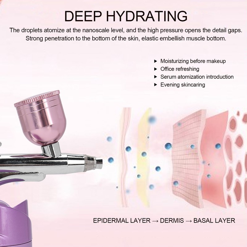 Water Oxygen Sprayer Portable Handheld Face Skin Moisturizing Nano Spray