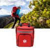 Red Firefighter Bag Large Capacity First Responder Bag Durable Emergency