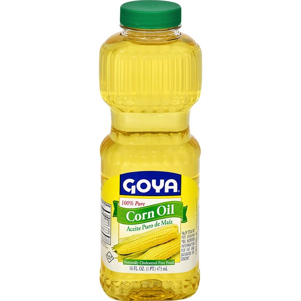 Goya Pure Corn Oil, 16 Ounce
