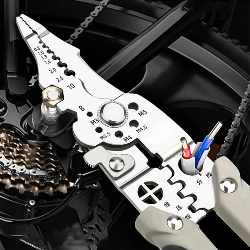 JDCMEI Wire Stripper, Multifunctional Wire Stripping Tool, Cable Stripper, Wire