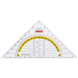 10x Brunnen Geometry Triangle 16 cm Shatterproof