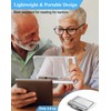 Tobegiga 4X Full Page Magnifier for Reading, Lightweight Rectangle Magnifier
