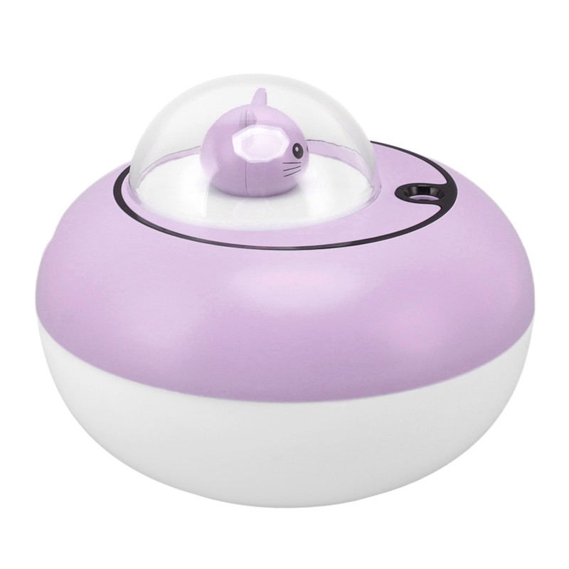 Mini Humidifier Cute Cat Sculpture Portable Quiet Desktop Air Humidifier